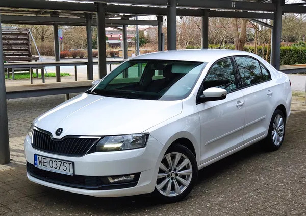 samochody osobowe Skoda RAPID cena 32900 przebieg: 173600, rok produkcji 2018 z Sieraków